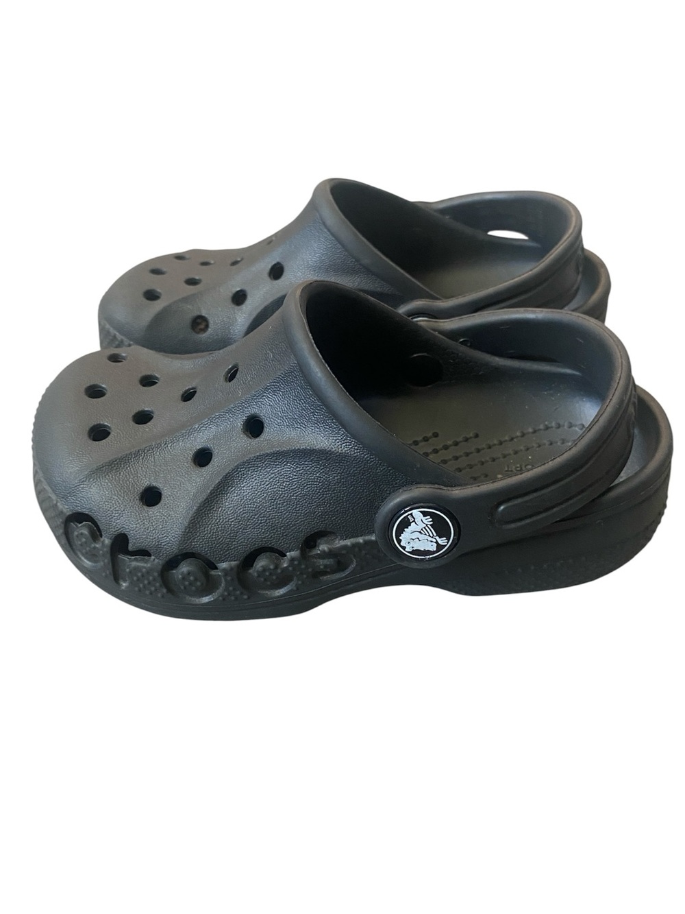 Kids Crocs Black Slip-On Size 9